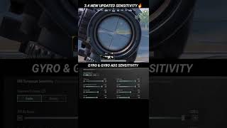 😱 BGMI Scope Setting 2x 3x 4x 6x 8x  New Best Sensitivity Settings  No Recoil shorts bgmi viral [upl. by Affay]