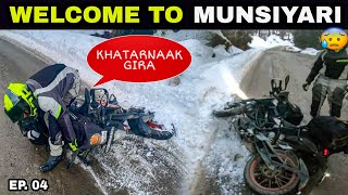 Munsiyari Me Aise Welcome Hua Humara😰  Chaukori to Munsiyari Ep 04  Uttarakhand Ride [upl. by Aneez]