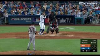 Joc Pederson GameTying Solo Homerun vs Astros  Dodgers vs Astros Game 2 World Series [upl. by Enneillij]