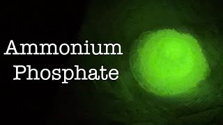 How to Make GlowintheDark Crystals  Ammonium Phosphate [upl. by Gertrude]