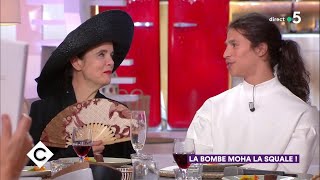 Au dîner avec Moha La Squale et Amélie Nothomb   C à Vous  13092018 [upl. by Ednyl502]