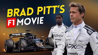 BRAD PITTS F1 MOVIE behind the scenes [upl. by Dnaletak18]