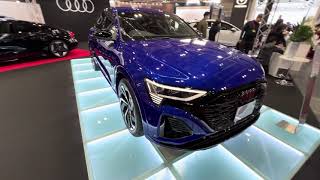 2024 Audi Q8 Sportback 55 ETron Quattro S Line Exterior Walkaround  2023 Osaka Mobility Show [upl. by Jobey]