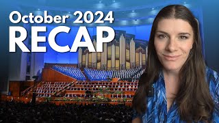 General Conference October 2024 Summary [upl. by Windsor399]