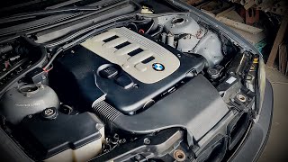 BMW E46 330D  M57N engine sound idling [upl. by Imelida]