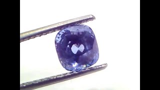 307 Ct IGI Certified Unheated Untreated Natural Ceylon Blue Sapphire By venusjewellerscom [upl. by Ransome]