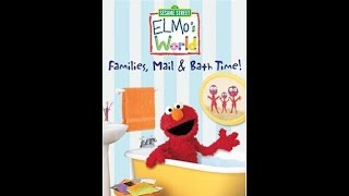 Elmos World Families Mail amp Bathtime 2004 VHS [upl. by Leiram]