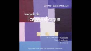 Intégrale Bach volume 3  Clavier übung III Prélude en mi b BWV 5521 [upl. by Yltnerb]