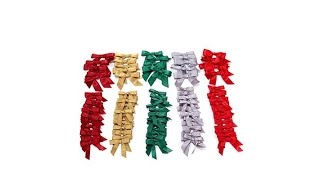 Anna Griffin 100piece Holiday Perfect Bows Assortment [upl. by Milzie300]