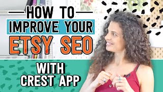 Get real time Etsy listing SEO feedback with the Crest App [upl. by Joella]