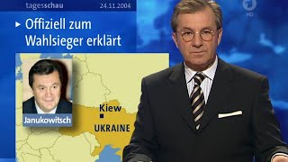 Tagesschau vor 20 Jahren 24112004  Jan Hofer [upl. by Notsehc138]