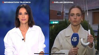 18102024 Falso matinal Caso de Violencia machista en Cuéllar  Carla Infiesta Telecinco [upl. by Ennail]