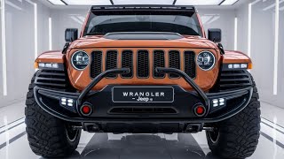 The Glossy Orange Jeep Wrangler 2025 Style Meets Performance [upl. by Siraved28]