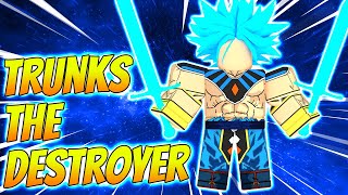 TRUNKS THE DESTROYER Dragon Blox Ultimate Roblox Builds AtlasZero [upl. by Scheck144]