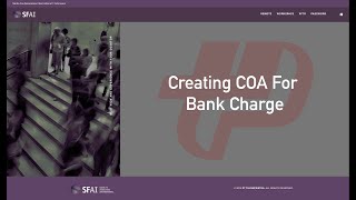 Accounting Online  Creating COA for Bank Charge [upl. by Tace573]