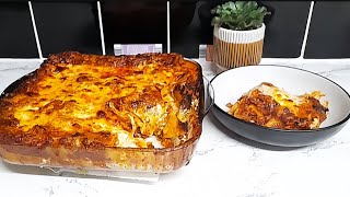 how to make a mouthwatering lasagne cooking with simple decor [upl. by Aliekahs282]