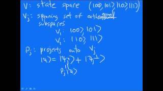 The postulates of quantum mechanics III measurement [upl. by Erhard]