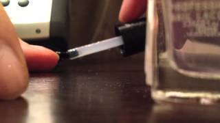 Relaxing ASMR nail polish session ear to ear binaural [upl. by Nohsyar742]