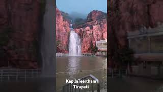 Kapila Teertham Waterfalls Tirupati tirupativlogs viralvideo public views [upl. by Mattah]