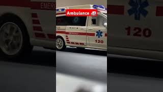 Chinese emergency ambulance service Mercedes electric van diecast viralshorts ytshortsindia [upl. by Bore]