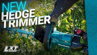 Improved Performance in the Harshest Conditions  Makita LXT Hedge Trimmer  DUH601 [upl. by Dloreh]