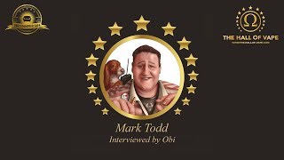 The Hall of Vape 2018  Interview with Mark Todd English [upl. by Anuayek]