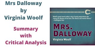 Mrs Dalloway by Virginia Woolf Critical Summary Explained in Urdu Hindi [upl. by Katie856]