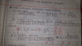 correlation and regression analysis  spearman rank correlation  regression coefficient  part1 [upl. by Annig]