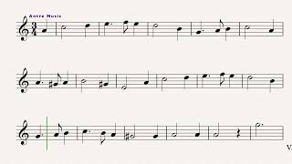 Greensleeves  Easy Flute Sheet Music [upl. by Goren46]