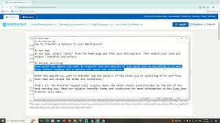 How to Balance Transfer on Barclays [upl. by Bamberger]