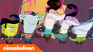 SpongeBob  SpongeBob vs de Haaien  Nickelodeon Nederlands [upl. by Casavant]