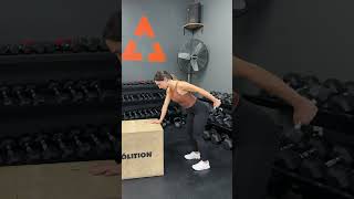 Dumbbell Single Arm Tricep Kickback [upl. by Haberman]