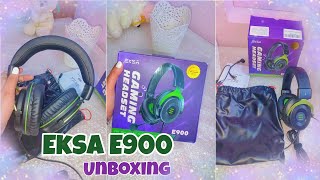 EKSA E900 Unboxing My New Headphones🧸 Best Gaming Headset under 2000 [upl. by Doreen856]