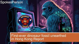 First ever dinosaur fossil unearthed in Hong Kong Report [upl. by Ahsinhoj]