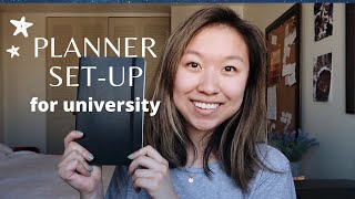 STAYING ORGANIZED How I use a moleskin planner for school [upl. by Igic]