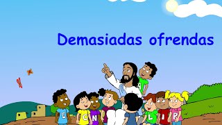 Lección 14 👶 PRIMARIOS 👉 Demasiadas ofrendas 😇 2022 [upl. by Eletnahc]