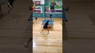 Vlada vs Vladislav tabletennis sports pingpong rttf ball tournament competition smash [upl. by Schoof891]