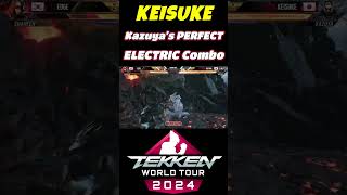 TWT2024 Keisuke Kazuyas PERFECT ELECTRIC Combo Tournament Global Finals 2024 🔥 shorts tekken8 [upl. by Eetnahs]