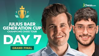 GRAND FINAL Magnus v Alireza Will Alireza Avenge SCC Loss Julius Baer Generation Cup [upl. by Neill906]