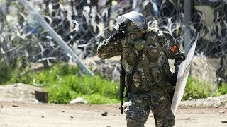 Мигрантска криза Балканска Рута  European migrant crisis Macedonian BorderBalkan Route [upl. by Hsejar]