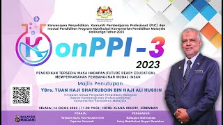 PEMBENTANGAN RESOLUSI amp MAJLIS PENUTUPAN  KonPPI3 2023 [upl. by Lodi726]