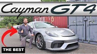 NEW Porsche Cayman GT4 The Best Sports Car Ever [upl. by Shoshanna]