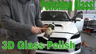 GlassWindshield Polishing Tips Featuring 3D 521 Cerium Oxide Glass Polish [upl. by Rosco355]