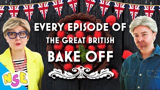 Every Episode of the Great British Bake Off Ever  A Great British Baking Show Netflix PARODY [upl. by Garneau]