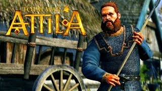 Total War Attila Radious 24  Die legendäre Stadt Garama ★ Westgoten Gameplay ★ Deutsch ★ [upl. by Carbrey176]