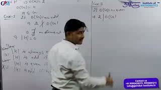 Group Theory Lecture  9 [upl. by Lalittah]