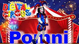 Disfraz para halloween 🎃🎃 The amazing Circo digital POMNI [upl. by Blanding]