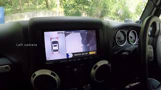 JEEP Wrangler  360deg High Camera system Panasonic CNR300D [upl. by Nej]