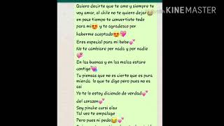 Como Enamorar a Tu Novia o Quedante Por WhatsApp [upl. by Cesya369]