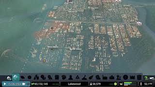 Cities Skylines grid city ON PS5 GAMEPLAY [upl. by Nylirad293]